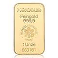 31,1 Gramm Goldbarren (Sparen)