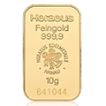 10 Gramm Goldbarren